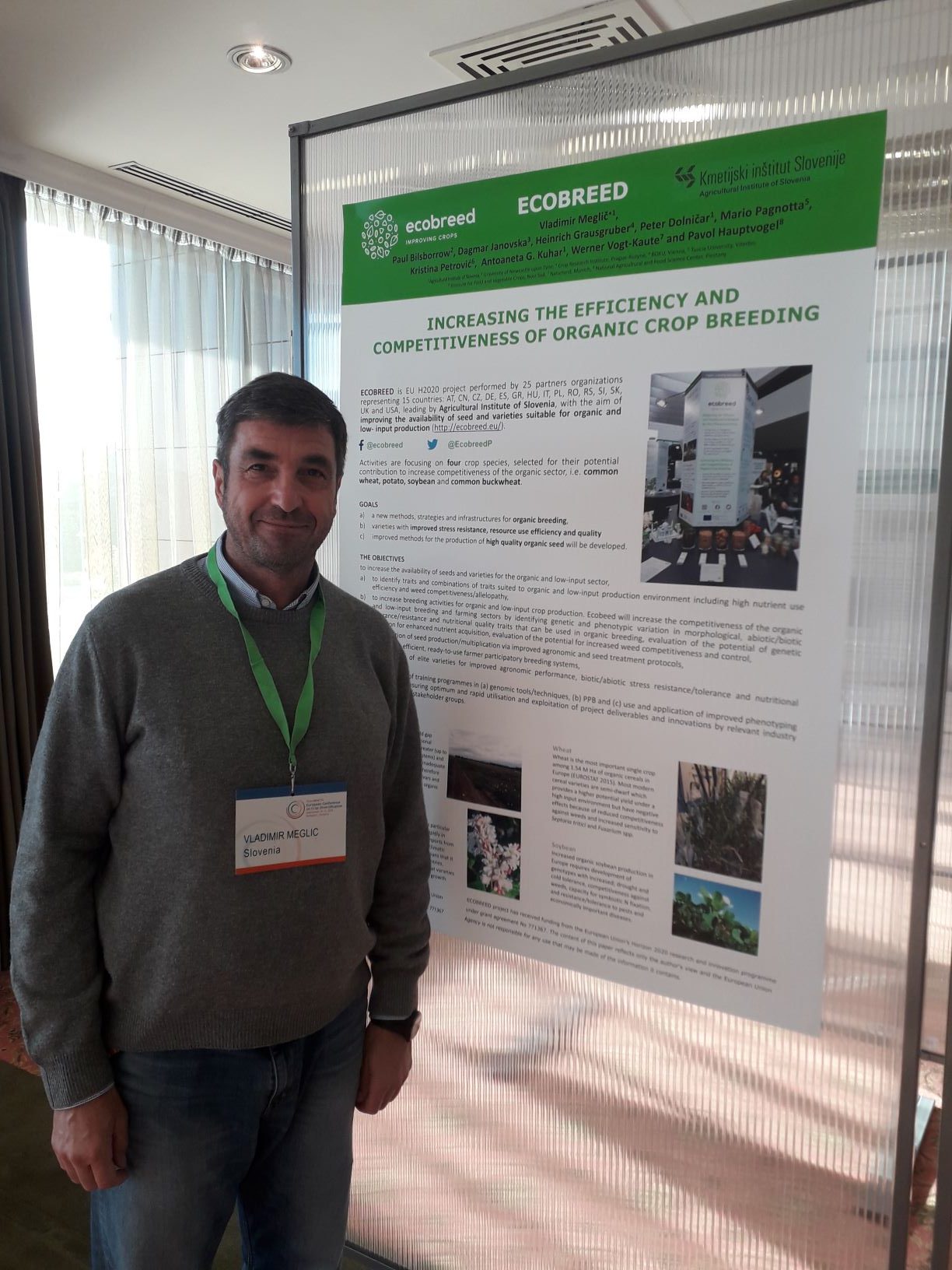 ECOBREED at the first European Conference on Crop Diversification in Budapest