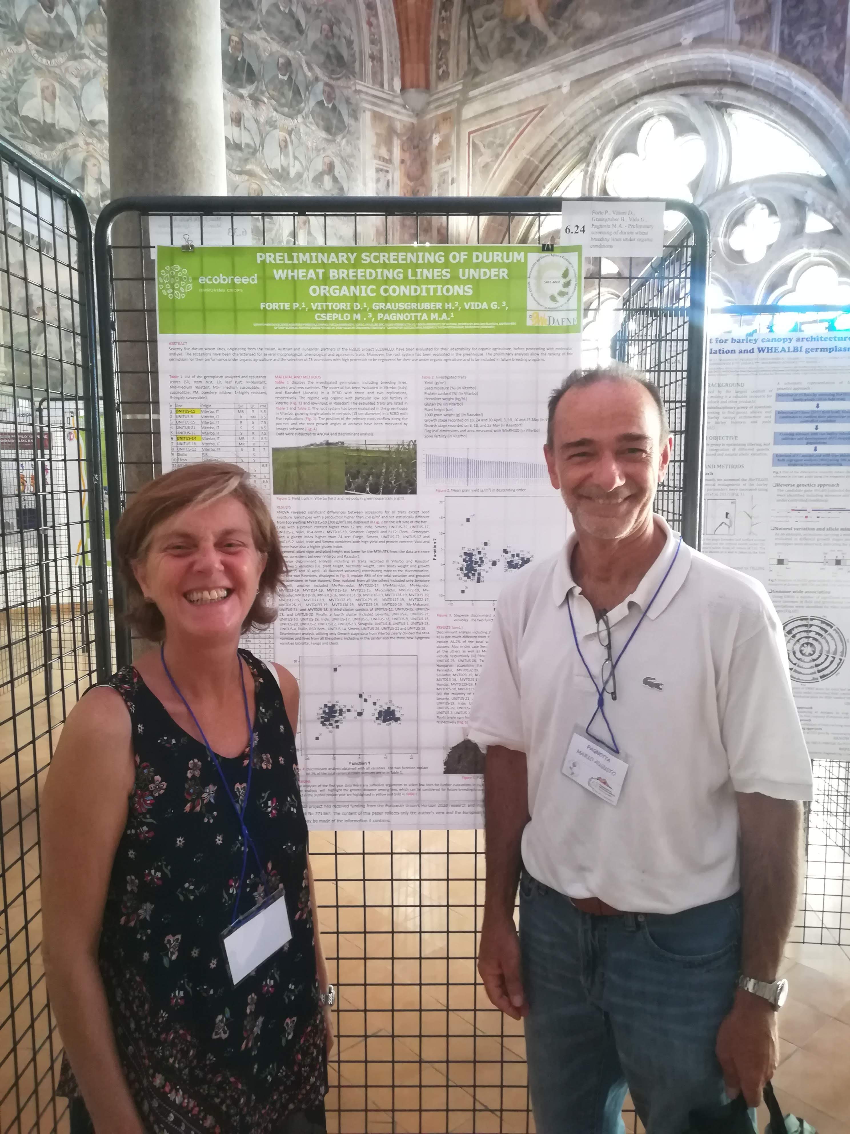 ECOBREED at the 53 Annual Congress of the Italian Society of Agricultural Genetics