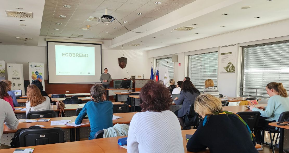 ECOBREED results presented to Slovenian decision-makers