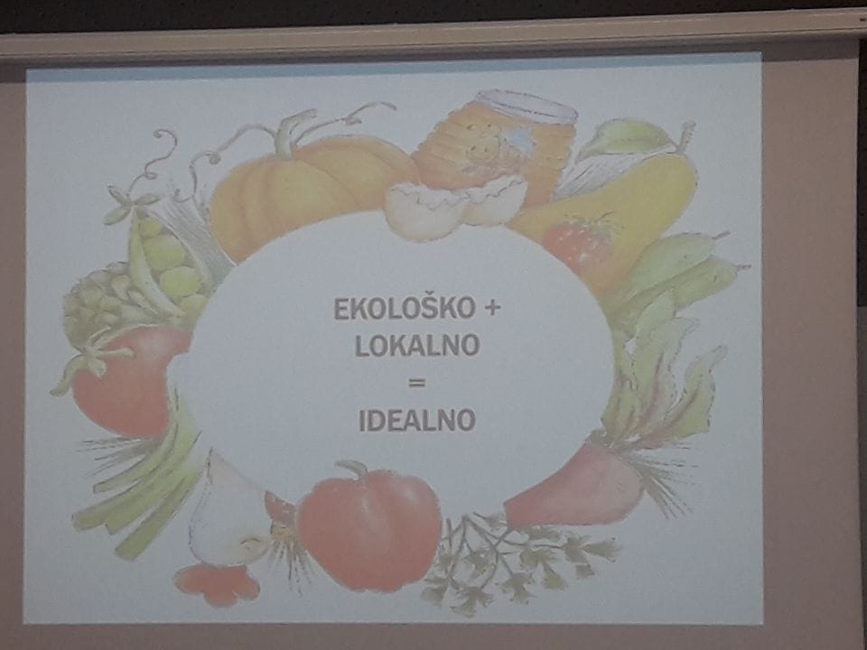 Map the current challenges for the organic agriculture in Slovenia