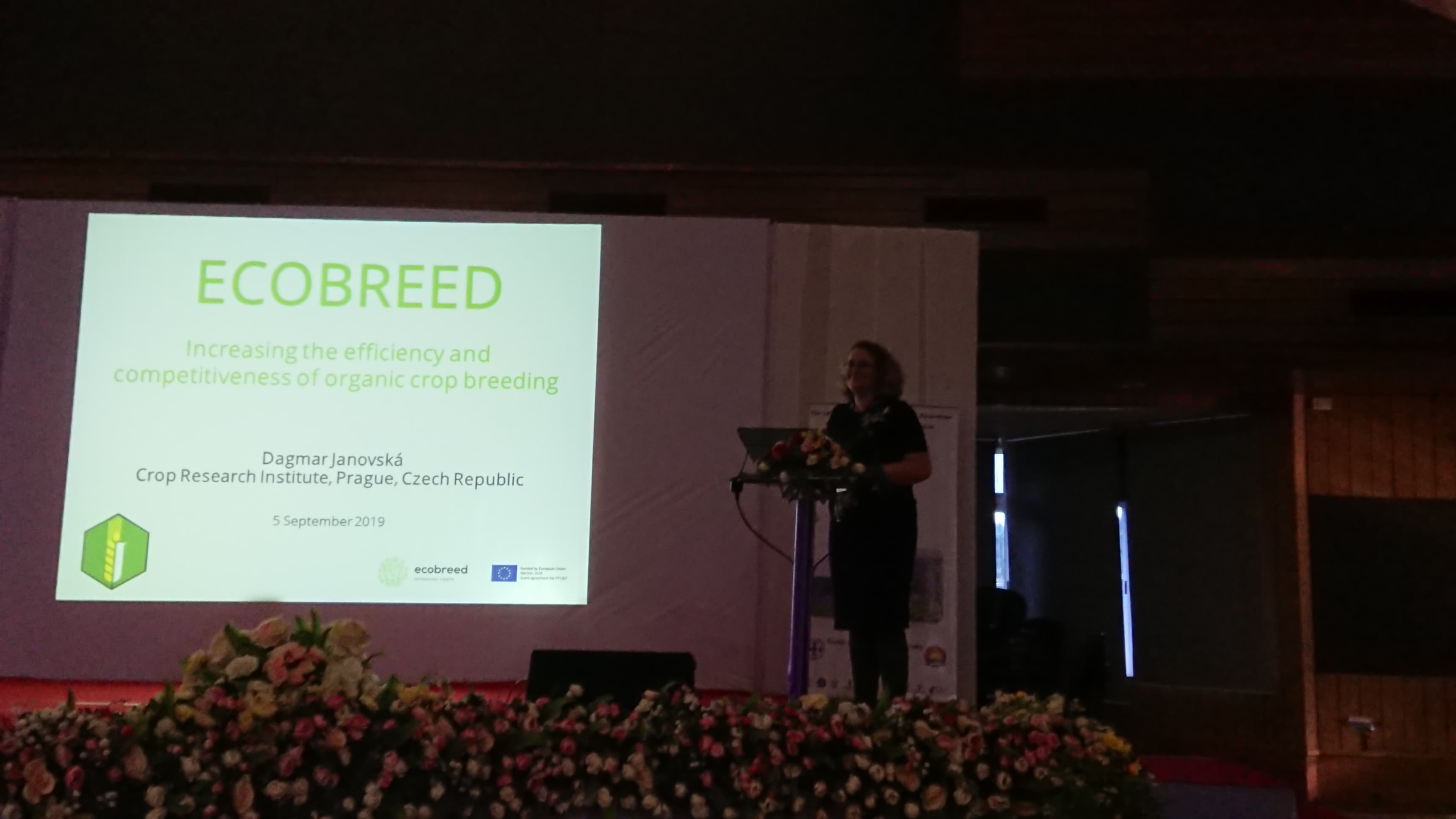 ECOBREED presented at the 14th International Symposium on Buckwheat