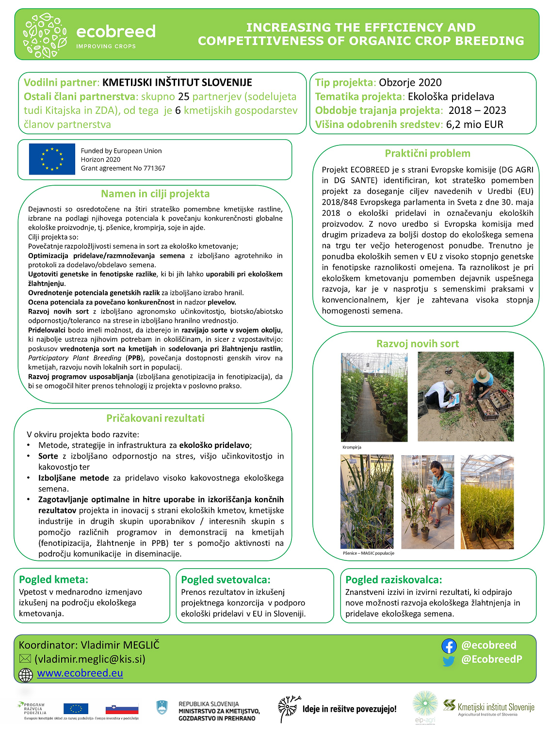 ECOBREED at the 35th Annual Conference of Slovene Agricultural Extension Services