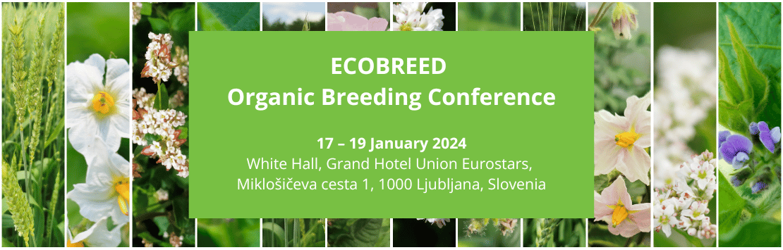 Invitation to the ECOBREED Organic Breeding Conference in Slovenia